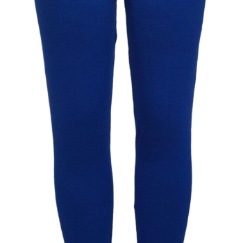 Laiqa Branded Full Length Leggings Royal Blue OTF271